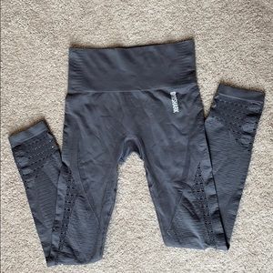 Gymshark Energy + Seamless Leggings (Smokey Grey)